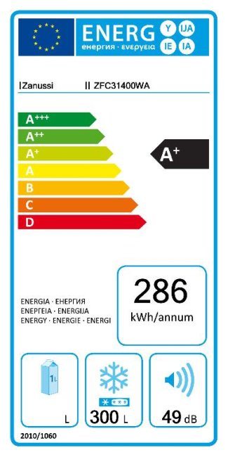 Zamrzivač/Škrinja Zanussi ZFC31400WA - Slika 2