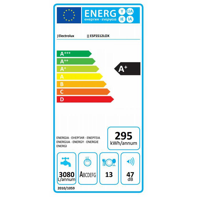 Samostojeća perilica posuđa Electrolux ESF5512LOX - Slika 2