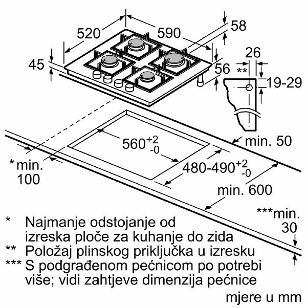 Plinska ploča BOSCH PNP6B6B90 - Slika 4