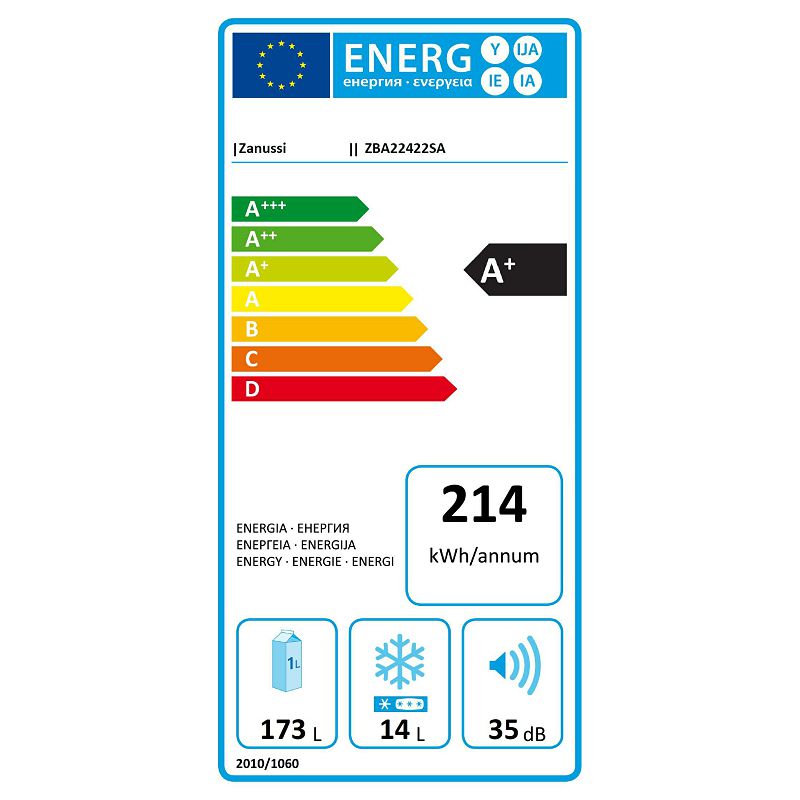 Ugradbeni hladnjak Zanussi ZBA22422SA - Slika 3
