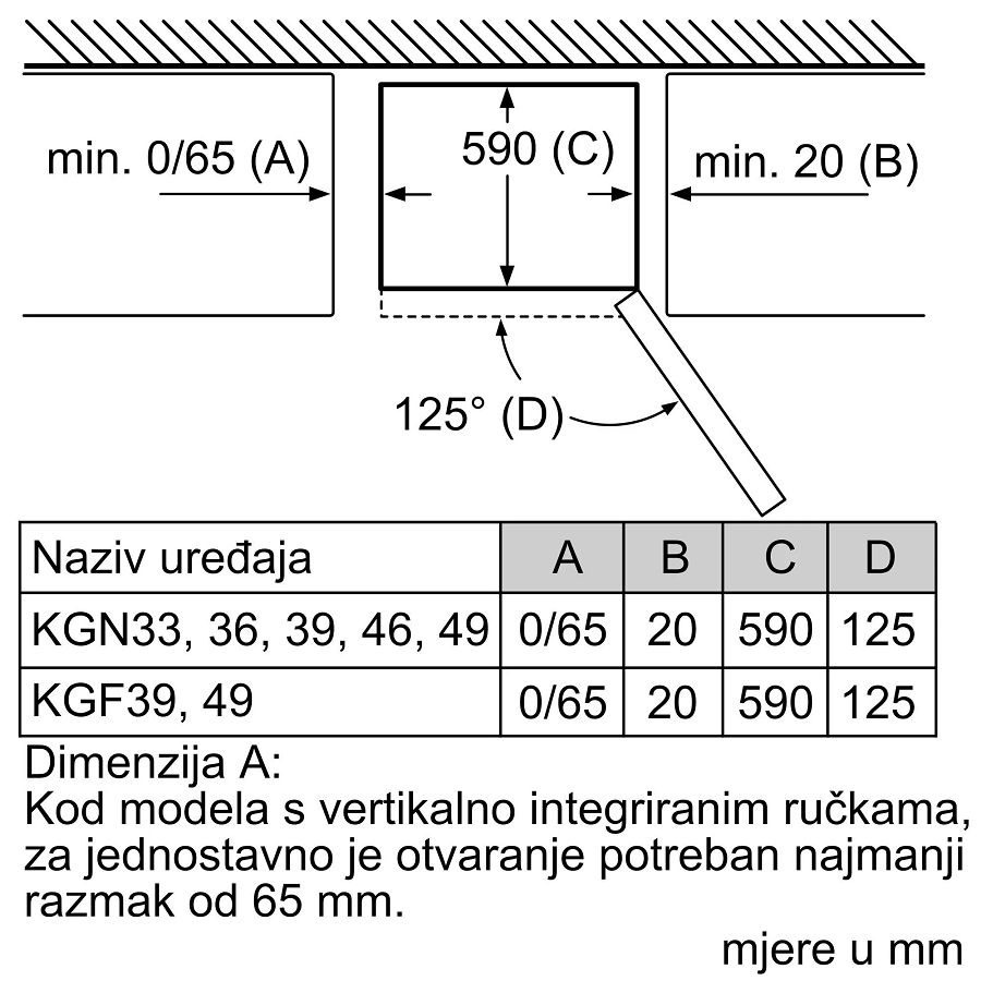 Hladnjak bosch kgn39vweq 85059 01041138